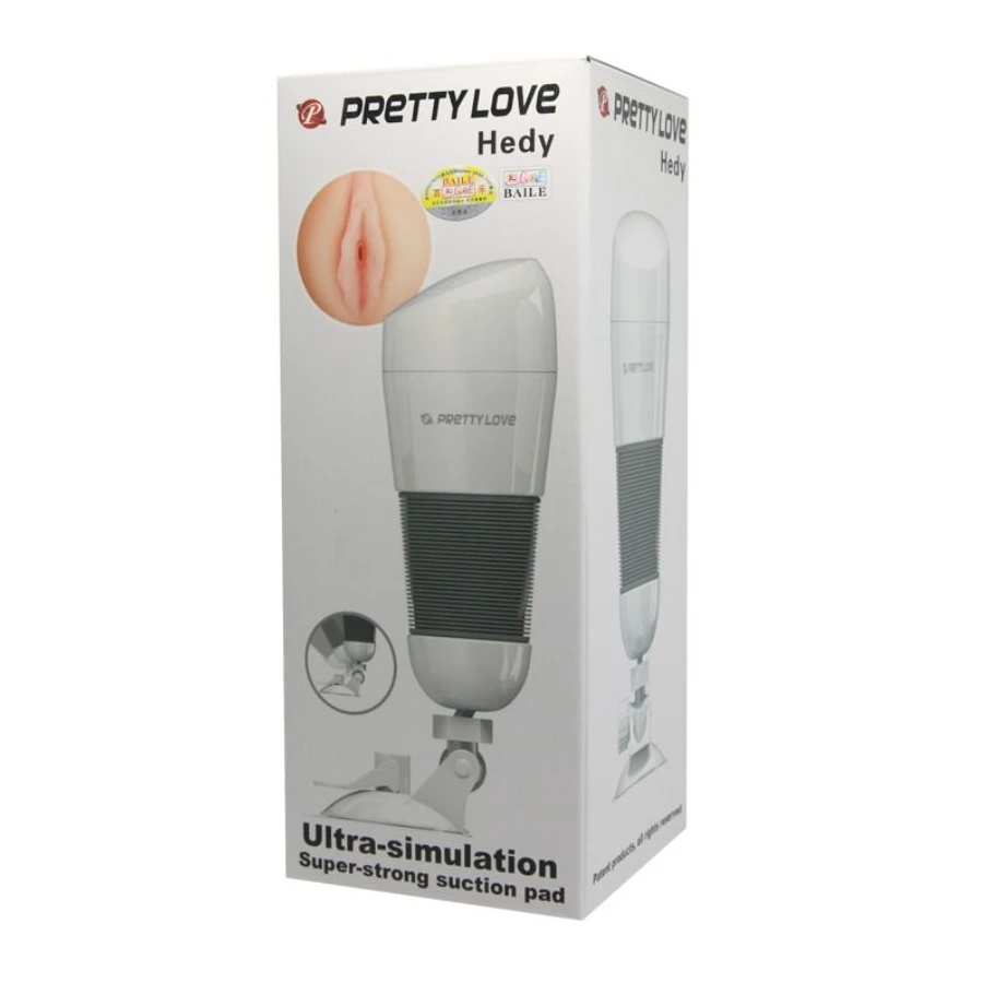 PRETTY LOVE - HEDY WHITE VAGINA MASTURBATOR